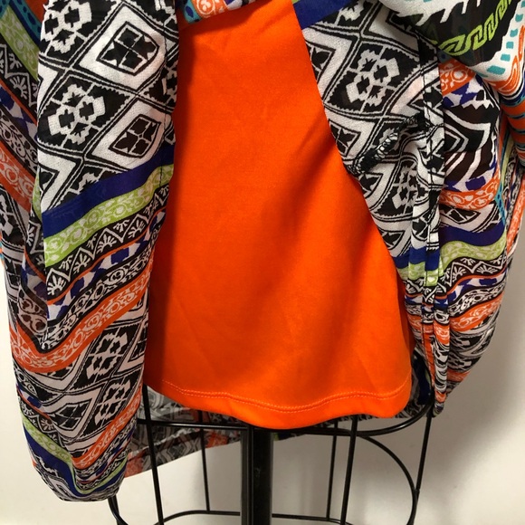 Summer Dress Festival hippy Boho long Maxi women’s -S- small geometric by Halo🧡 - Picture 9 of 13